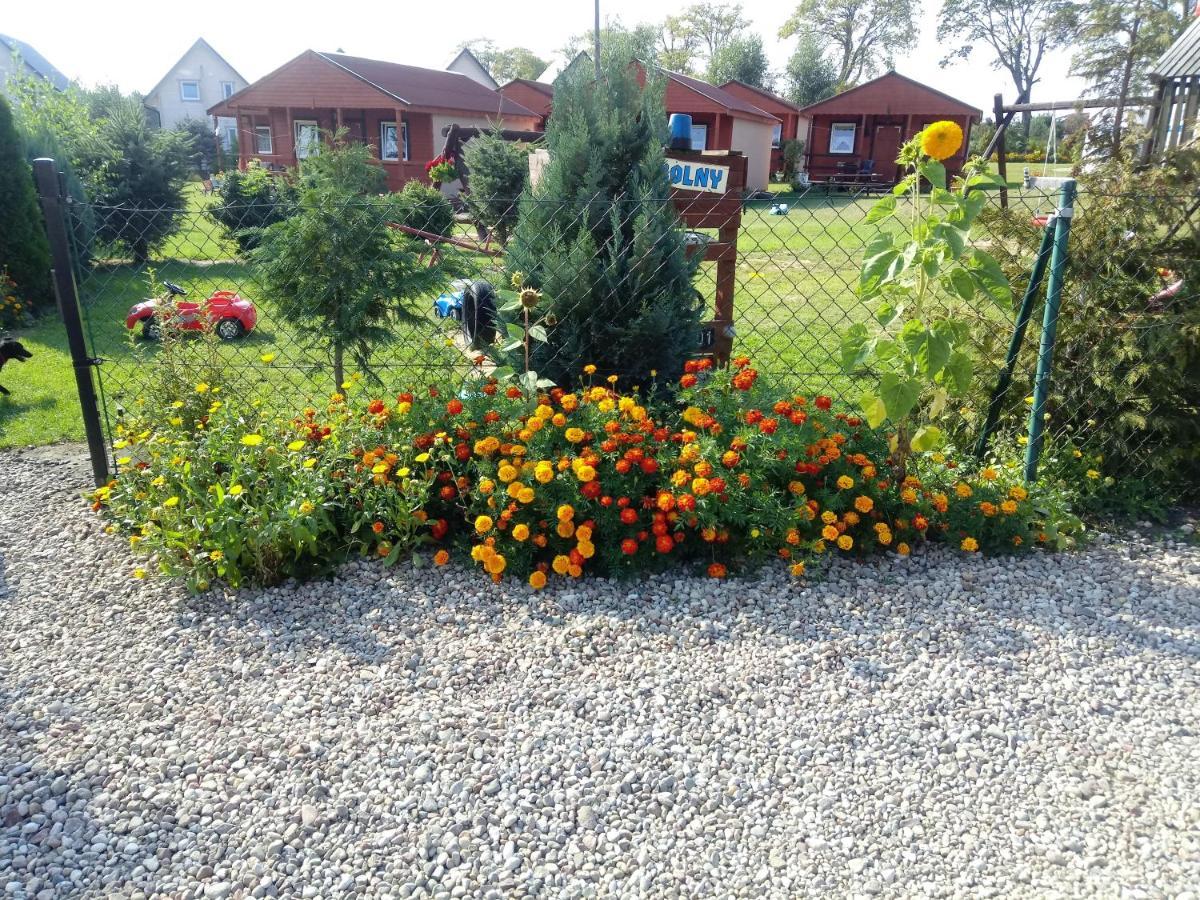 Agroturystyka Domki Eden Sarbinowo Buitenkant foto
